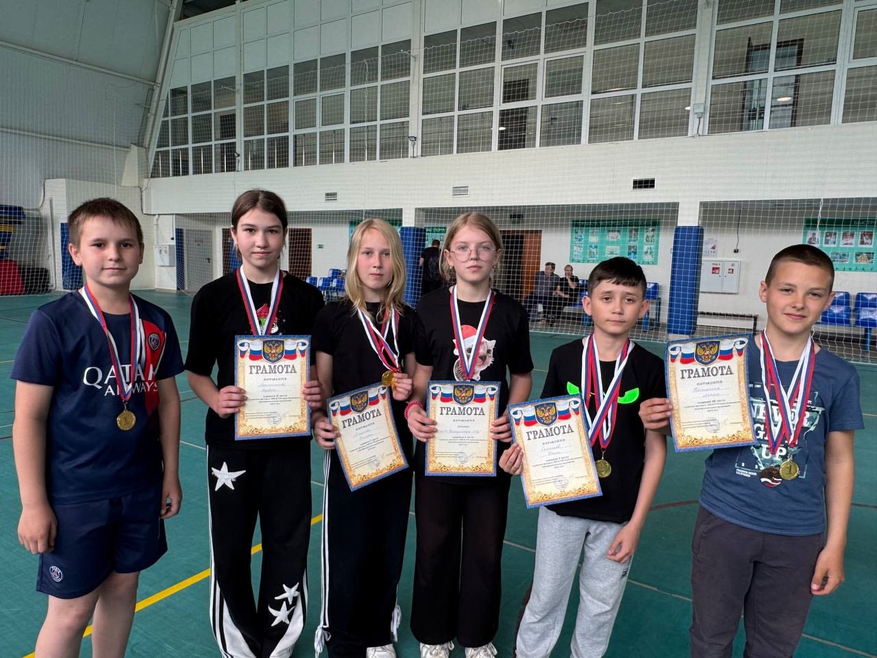 Фестиваль ГТО среди школьников 10-11 лет.