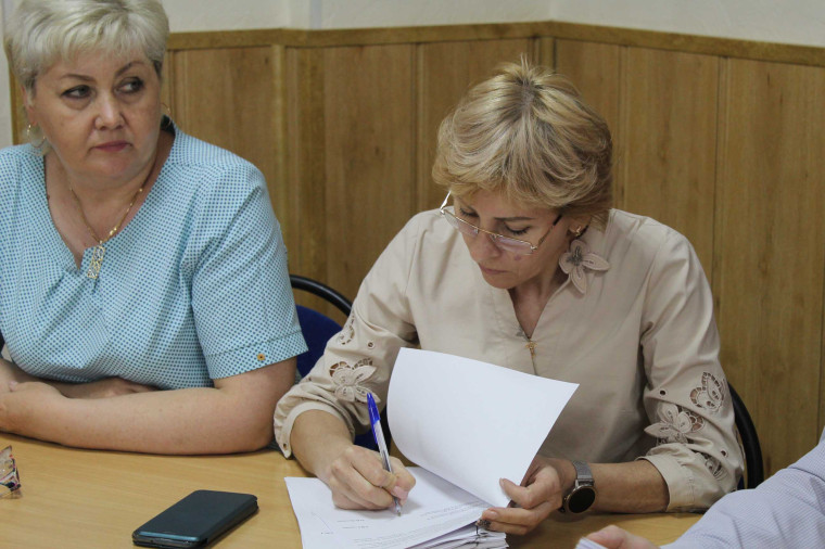 17-е заседание Красненской территориальной избирательной комиссии..